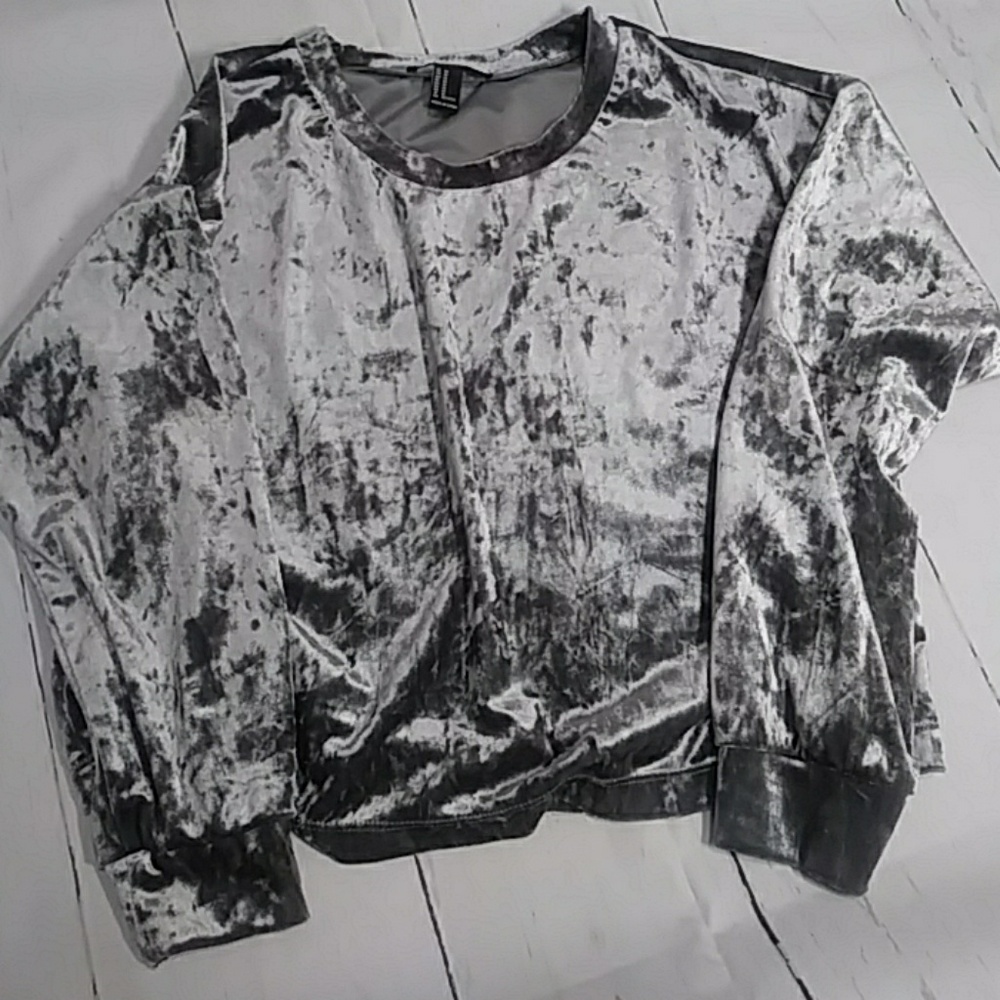 Forever 21 Velvet Blouse